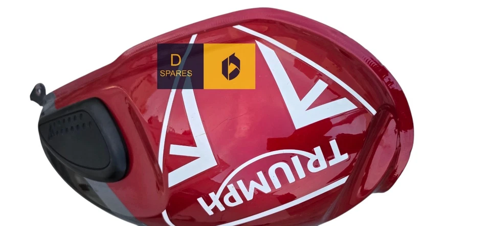 Triumph Speed 400 Fuel Tank Racing Red Used Gas Tank Original Color - 2024 - Image 2 of 4