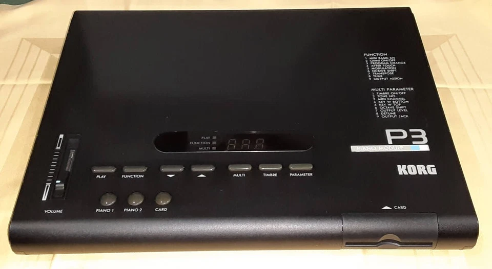 KORG P3 Piano Sound Module Tested from Japan - Image 2 of 4