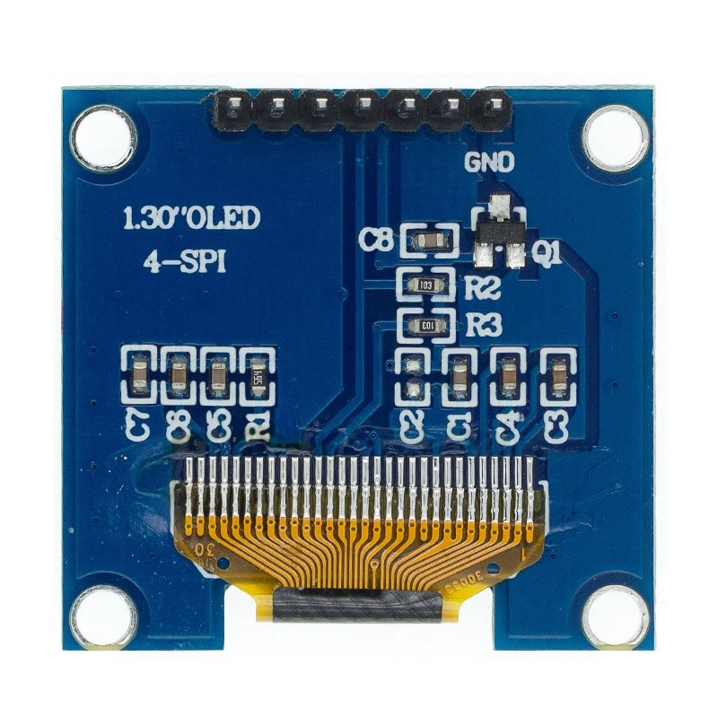 1.3" SPI 128X64 LED OLED LCD Display Module Arduino White Color SSH1106 US - Image 2 of 4