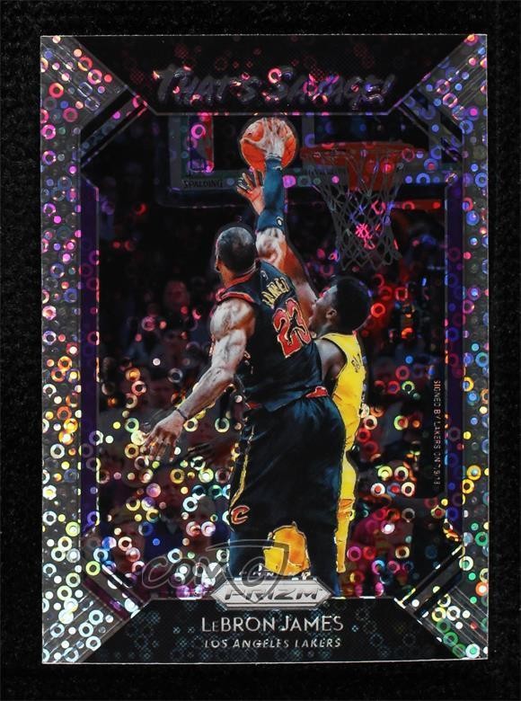 2018-19 Panini Prizm That's Savage! Fast Break Prizm LeBron James #2 7zf
