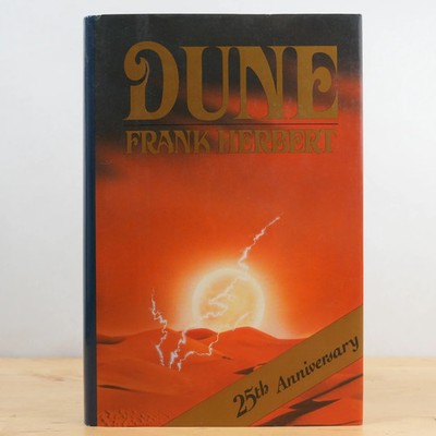 Dune 25th Anniversary Edition by Frank Herbert, First Putnam Edition, 1984