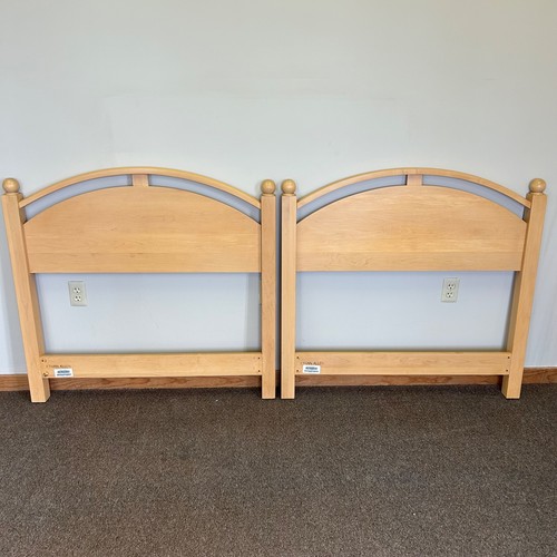 Ethan Allen American Dimensions Solid Maple Twin Size Headboards (Pair)