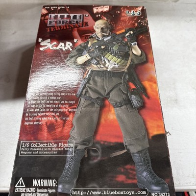 Elite Force Terminate SCAR 12'' Action Figure 1/6 Scale BBI Blue Box Toys