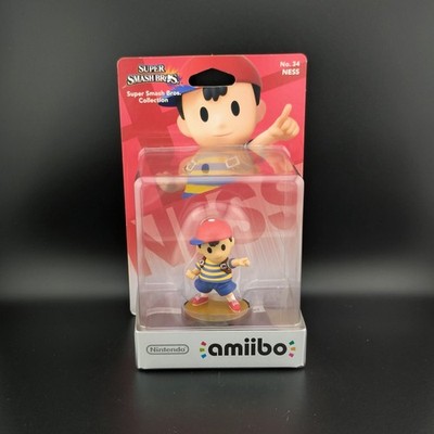 Nintendo Amiibo No. Nr. 34 Ness Super Smash Bros. Collection NEU NEW SEALED