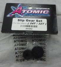 Atomic Slip Gear Set fits Kyosho Kyosho Mini Inferno Buggy 24T/32T AK052
