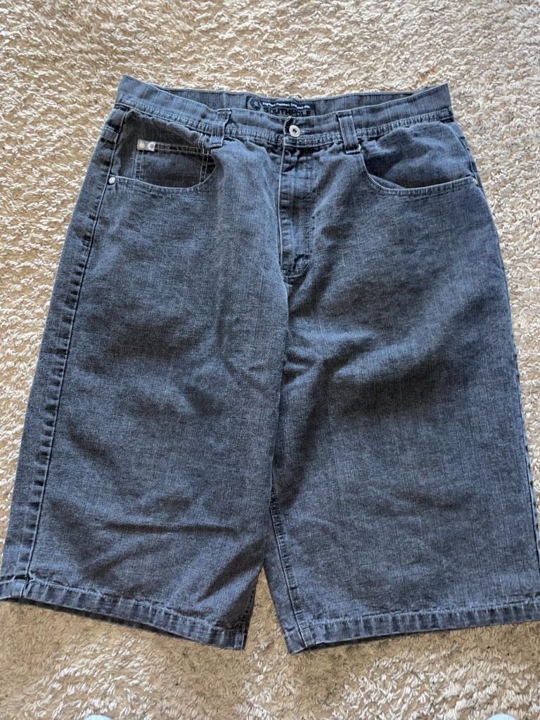 Vintage Y2K Men's SOUTHPOLE Jean Shorts Size 36