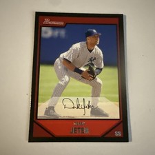 2007 Bowman Derek Jeter #90  New York Yankees HOF