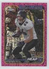 2024 Topps Chrome Magenta Speckle Refractor 335/399 Todd Heap #6 1j2e