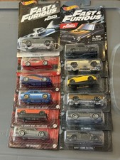 MIXED LOT OF HOT WHEELS FAST AND FURIOUS DIE-CAST WALMART EXCLUSIVES DIFF SETS 