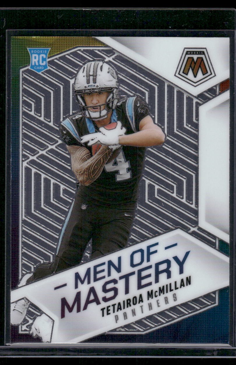 2025 Panini Mosaic #19 Tetairoa McMillan Men of Mastery