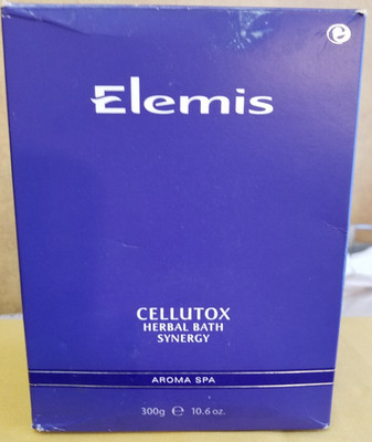 ELEMIS Aroma Spa CELLUTOX ''Herbal Bath Synergy'' 10 Packets 1.1oz Each NIB