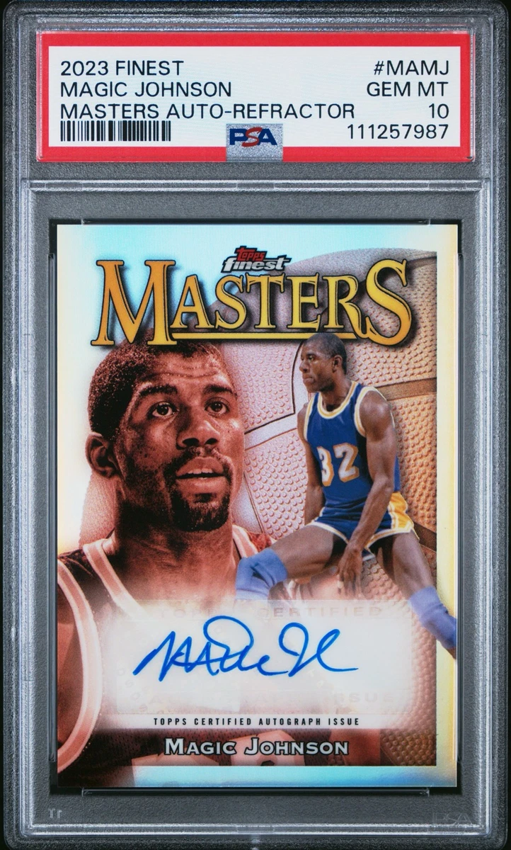 Magic Johnson Autographed Basketball Trading Cards for sale | eBay