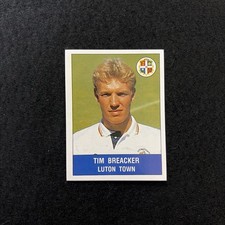 PANINI FOOTBALL 91 - 1991 - Luton Town - Tim Breacker