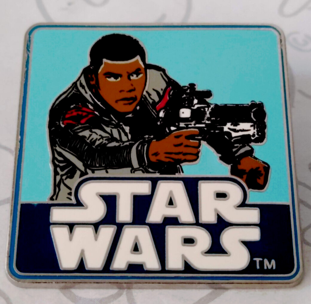 Star Wars Square Finn Disney Pin 111128