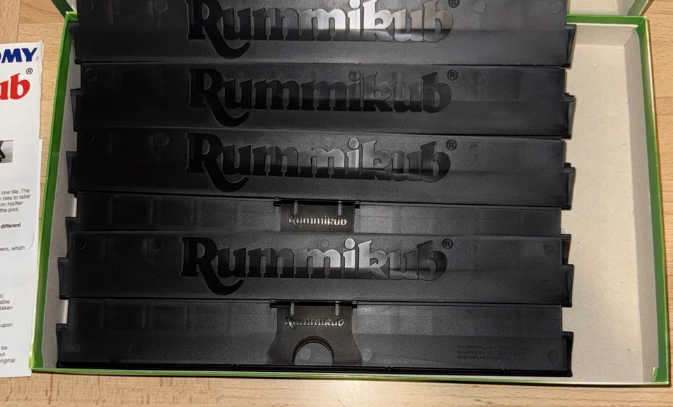 Classic Rummikub GAME by Tomy, 1995 - Complete - VGC - Image 2 of 4