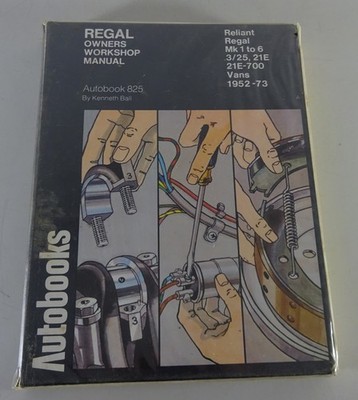 Reparaturanleitung Autobook | Reliant Regal / Vans / Super Vans | Bj 1952 - 1973