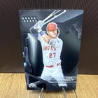 Topps Chrome Black Mike Trout Los Angeles Angels #2 Base Set Baseball Card 2026