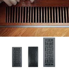 Rejilla de ventilación de rejilla decorativa registro de piso transitable para muebles paredes gabinete