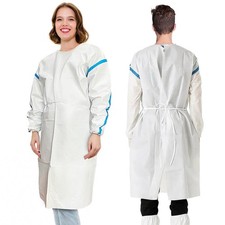 Hospital Disposable Isolation Gowns Microporous 50 GSM 25 Pack XX-Large