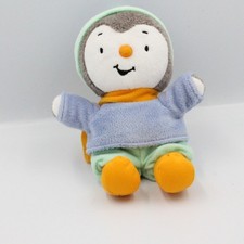 Doudou Tchoupi bleu vert