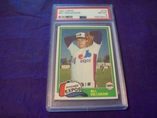 1981 TOPPS #578 BILL GULLICKSON (ROOKIE) PSA 8