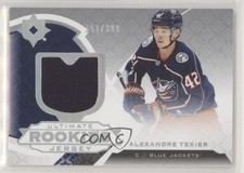 2019 Upper Deck Ultimate Collection Rookies Jerseys 151/399 Alexandre Texier 0z4