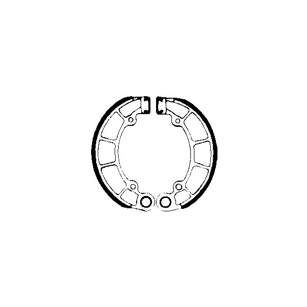 Ceppi Bremsbacken Hinterrad Honda VT C Shadow (RC50) 750 2004-2009-image