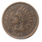 1907 Indian Head Penny Extremely Fine (XF)