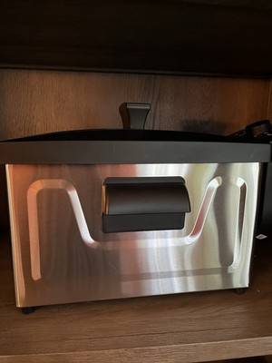 Amazon Basic 3. Liter Deep Fryer Stainless Steel Electric Cooking w/o power cord