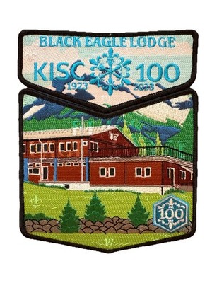 Black Eagle Lodge 482 2023 KISC Kandersteg OA Patch Transatlantic Council