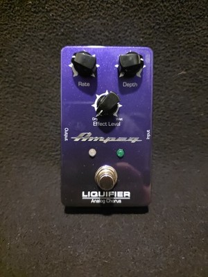 Ampeg Liquifier Analog Chorus Effects Pedal Purple For Electric Guitar or Bass
