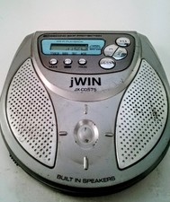 For Parts Or Fixing : jWIN JX-CD575 portable CD player With External Speakers.