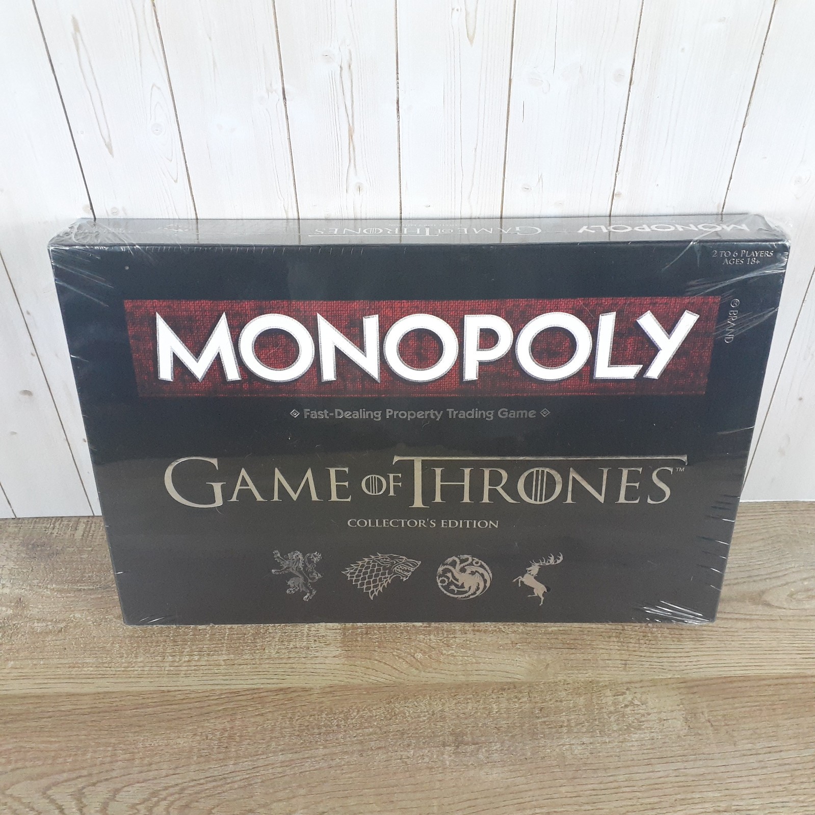 Monopoly Game of Thrones Collector's Edition Board Game GoT Hasbro NEW SEALED
