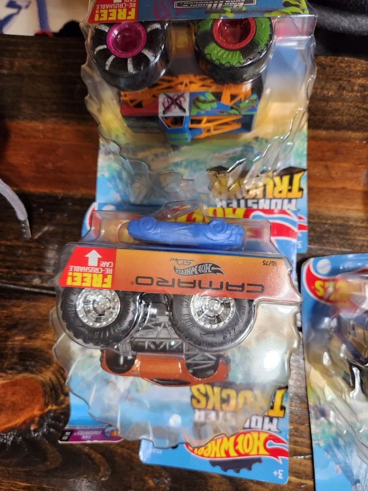 Lot Of 13 Monster Truck Hot Wheels, Various Size. Some NIB - Image 2 of 4