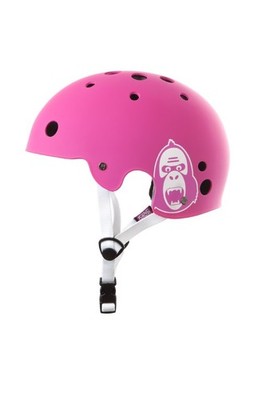 King Kong New Fit Helm pink, BMX Skate Fahrradhelm