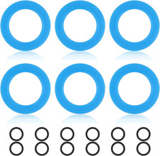 6 Pack Flush Valve Seal Kits, Upgraded Silicone American Standard Toilet Part...