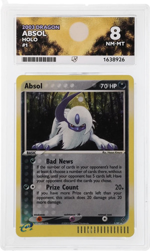 Absol graded ACE 8 for sale on eBay