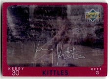 1997-98 Upper Deck Diamond Vision Kerry Kittles Signature Moves #S17