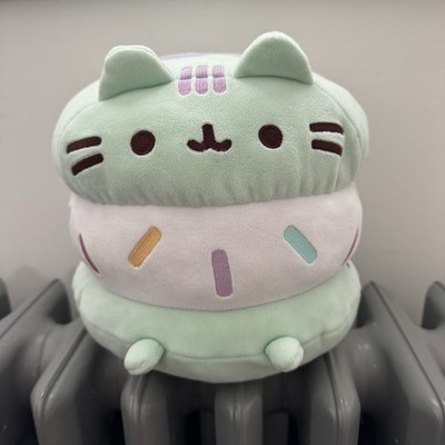2021 GUND 9 ZOLL PUSHEEN KATZE SQUISHEEN EIS SANDWICH MINTGRÜN PLÜSCH WEICHES SPIELZEUG