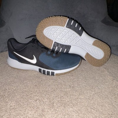 Nike Flex Control TR4 Men s Black/Blue/White Low Top Lace-Up Sneakers