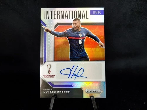 Kylian Mbapp 2022 Panini Prizm Kylian Mbapp Auto