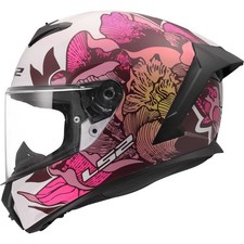 LS2 CASCO MOTO INTEGRALE FF353 RAPID III 22-06 POPPIES WHITE PINK