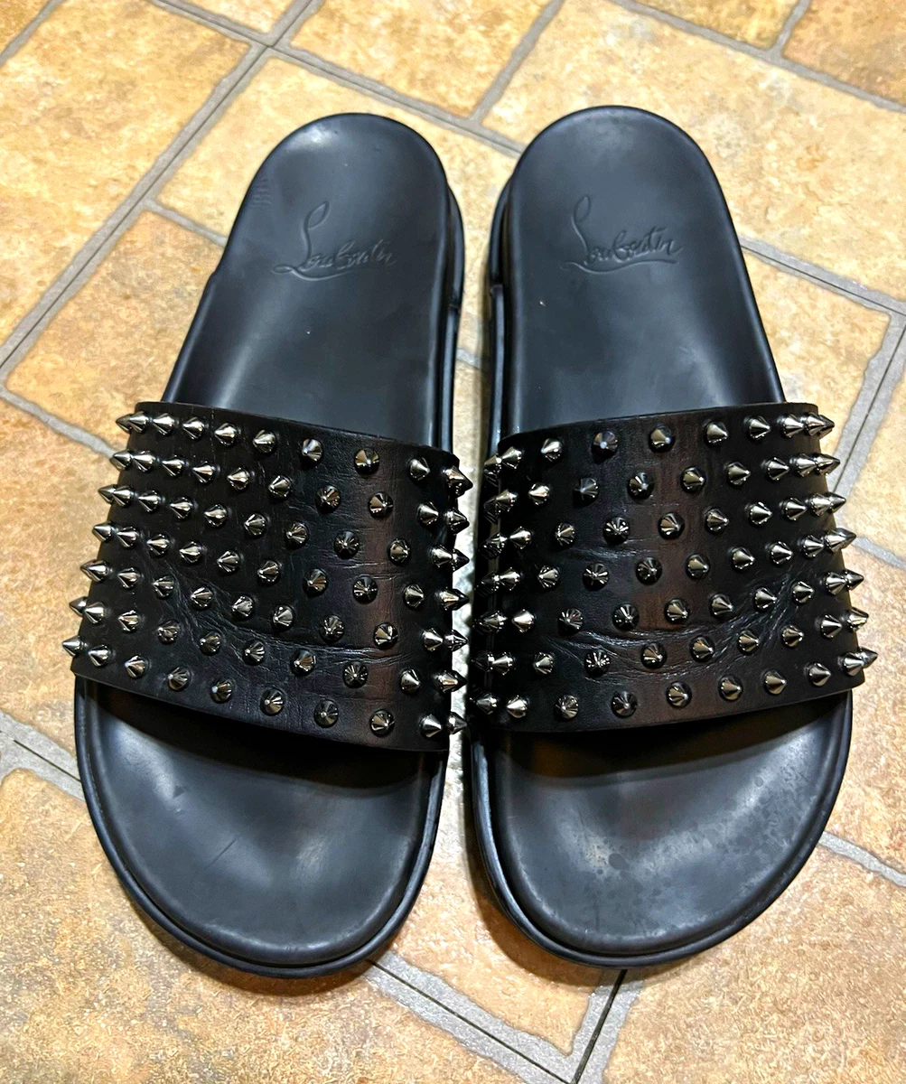 Christian Louboutin Black Sandals for Men for sale - eBay