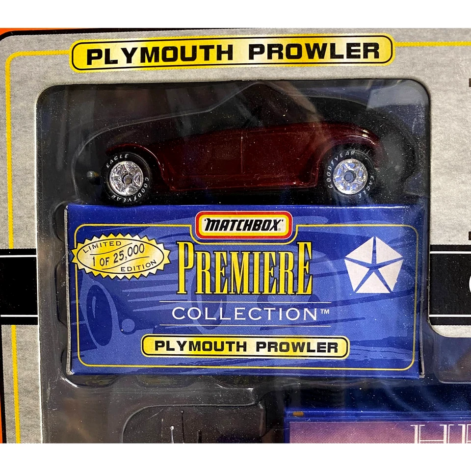 Chrysler Dodge Viper Prowler Atlantic 1997 Matchbox Premiere Collection semi sin usar, en caja Foto 3 de 4