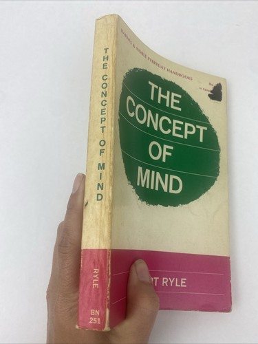 The Concept of Mind by Gilbert Ryle Barnes & Noble Books 1969 PB - Picture 2 of 14