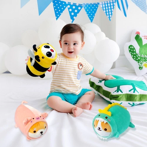 2Pcs Sets Mini Soft Plush Toys Cute Stuffed Animal Toys for Birthday Xmas Gifts - Picture 8 of 17