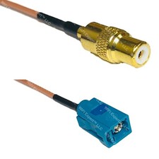 RG316 RCA FEMALE to Fakra Z Female RF Cable Rapid-SHIP LOT