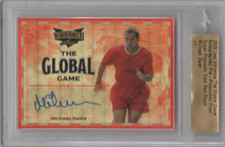 Marketplace image: MICHAEL OWEN 2022 LEAF VIBRANCE GOLD/RED SUPERFRACTOR PROOF AUTO 1/1 **ENGLAND**