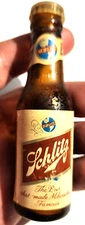 Schlitz Salt or Pepper Shaker Replica Glass Bottle Plastic Top