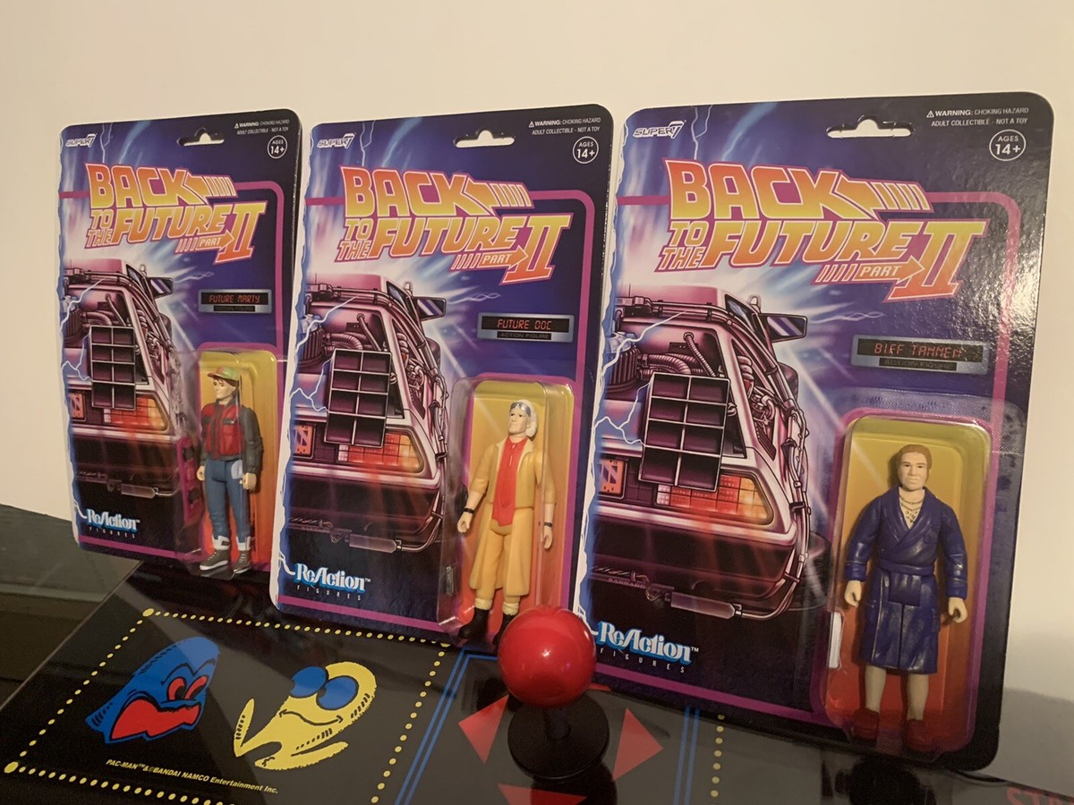 Marty Mcfly, Doc Brown & Biff Tannen Back To The Future Part II 